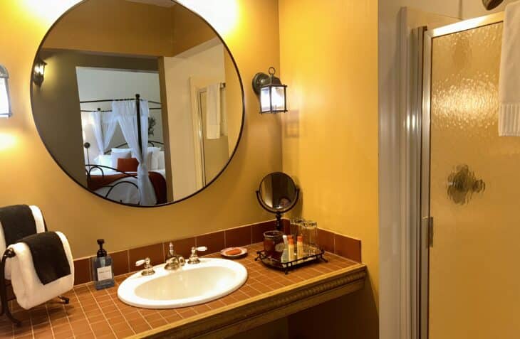 Lady Guinevere Bathroom Shower & Mirror